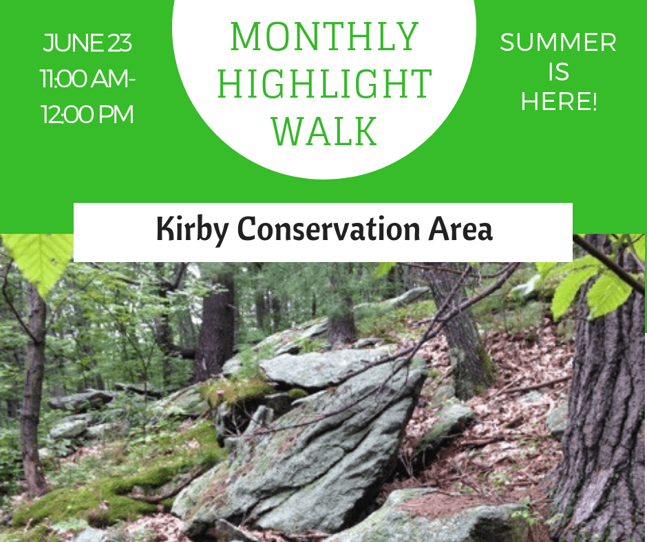 June Monthly Highlight Walk: Kirby Conservation Area