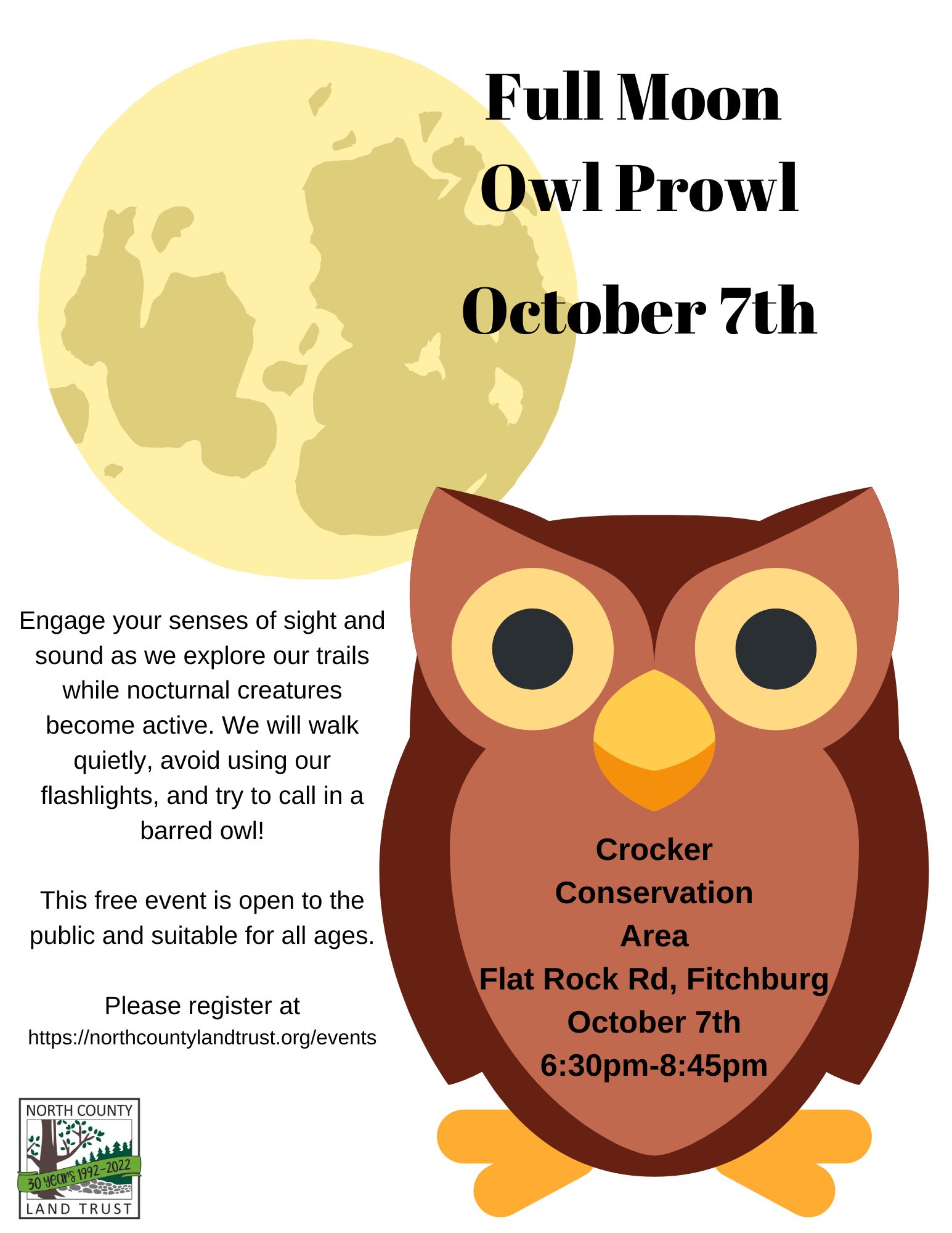 Full Moon Owl Prowl at Crocker