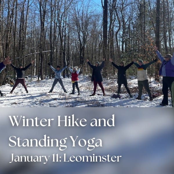 Winter Hike and Standing Yoga