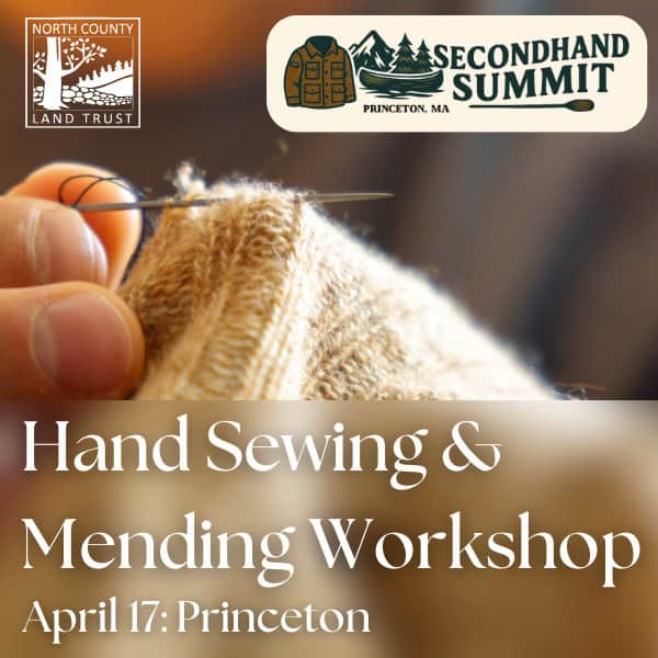 Hand Sewing and Mending Workshop