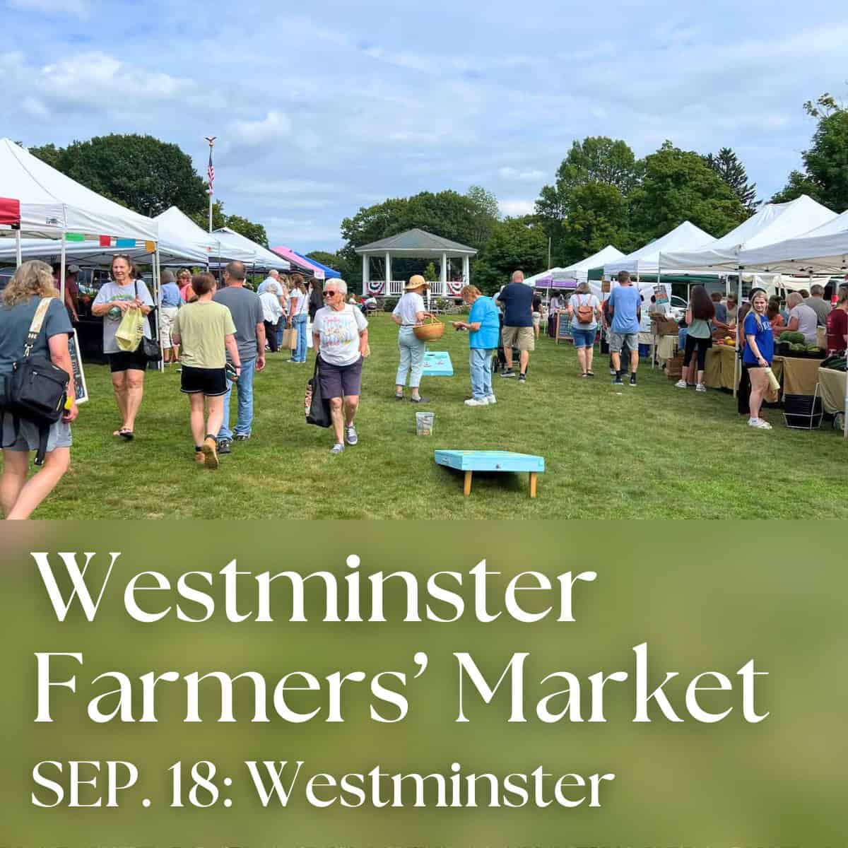Westminster Farmers' Market with NCLT